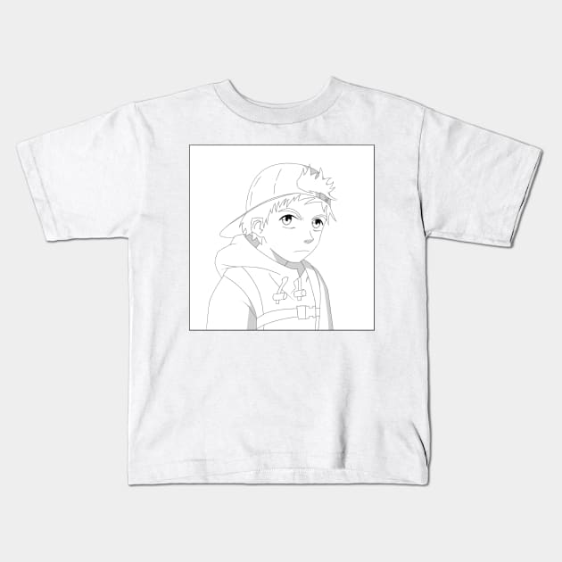 Naota Kids T-Shirt by Atzon